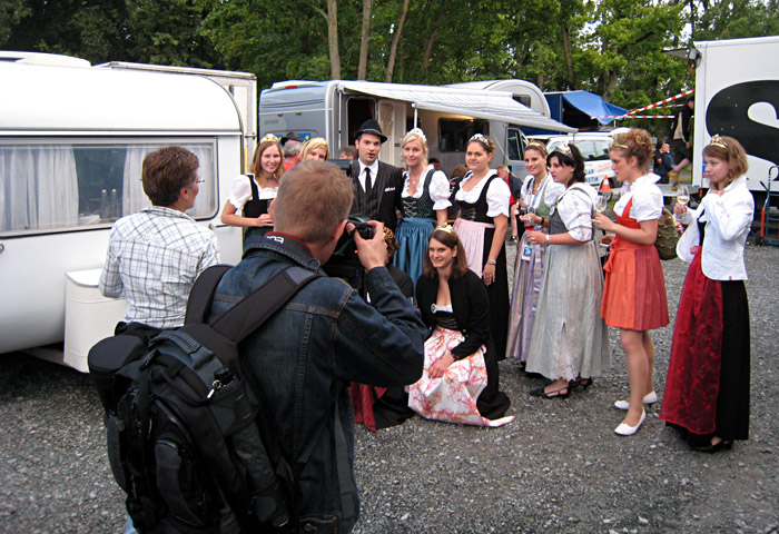 Weinkönigen mit Roger Cicero in Neustadt an der Aisch